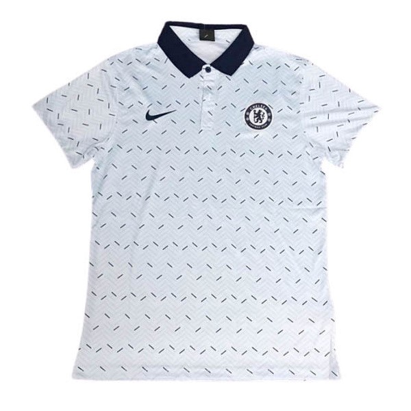 Polo Chelsea 2020-21 Blanco